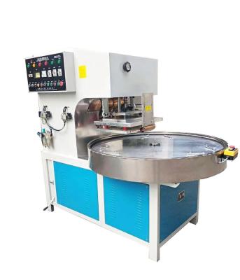 China Blister Sealing Relay Or PLC Controlled Turntable RF Sealing Machine for sale