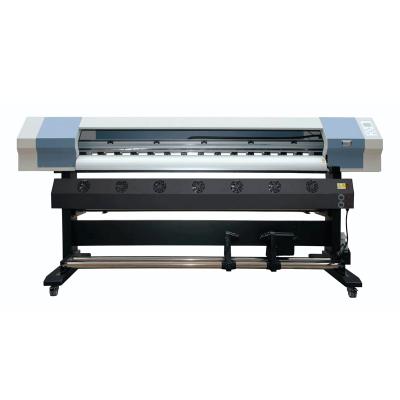 China Hotels factory supply textile T-shirt sublimation single head inkjet printer with XP600 print head for clothes fabric for sale