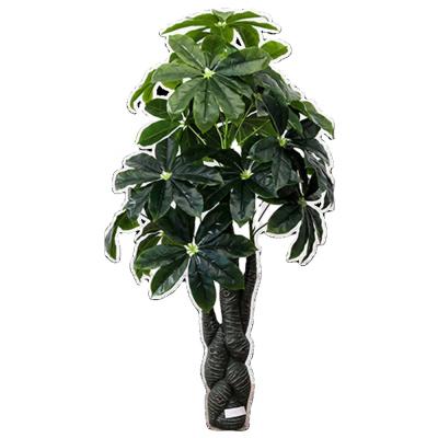 China Green Home Indoor Artificial Plant Fake Floor Decoration Eco-friendly Materials Hot Selling Trees Without Pot for sale