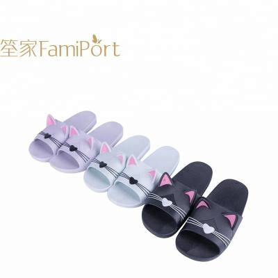 China Anti-odor Summer Animal Wholesale Sandals Hot Selling Rubber Slippers for sale