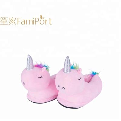 China Unicorn Warm Bedroom Plush Boots Anti-odor Variety Slipper Slippers Indoor Kids for sale