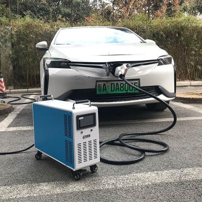 China 7kw fast outdoor car chademo ccs GB/T charger electric dc ev charger dc ev charger for electric car for sale