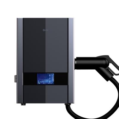 China Wall Mounted EV Car EV Charging Station With Type 2 Cable for sale