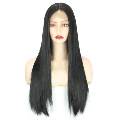 China Silky Straight Wave 100% Hand - Weaved Hair Wigs Free-Part HD Lace Front Brazilian Straight Lace Front Wigs Wigs 13x5 Long for sale