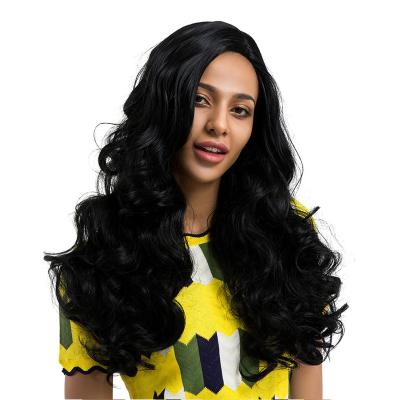 China Wholesale Synthetic Hair Wigs High Density Body Wave Heat Resistant Synthetic Hair Wigs for sale