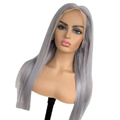 China Hot Selling Silky Straight Middle Part Synthetic Wig Heat Resistant Wave Hair Synthetic Wigs for sale