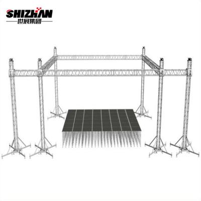 China Event Stage Aluminium Truss Light Weight Customized Te koop