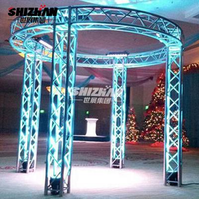 China Triangle Aluminium Lighting Truss Bolt Truss For Exhibitions & Sports W/ TUV Approval for sale