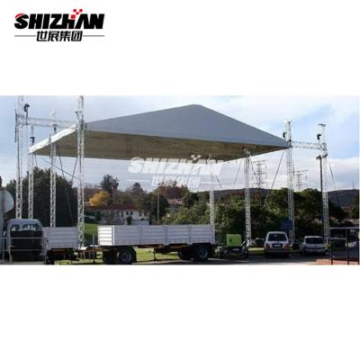 China Aluminum Alloy 6061-T6 Stage Light Truss 0.5m 1m 1.5m 2m 4m 6m for sale