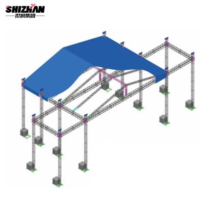 China Zilveren van het de Bandstadium van DJ van het de Bundelaluminium Lichte Lichte Bundel 1m 2m 3m Lengte Te koop