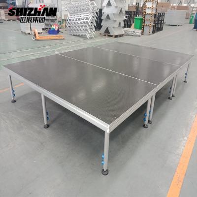 China Aluminiumachse 60x60 Alpha Portable des stadiums-4x8 der Plattform-3 im Freien zu verkaufen