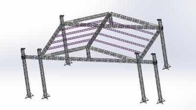 China Het openlucht van de het Aluminiumverlichting van het Overlegstadium Systeem van het de Bundeldak Te koop