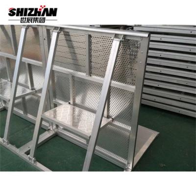 China Plegamiento portátil Mojo Barricade Outdoor Concert de aluminio en venta