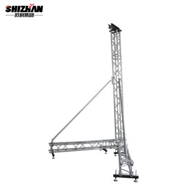 China Aluminum Line Array Speaker Truss Stand Mini Tower Aluminum Truss for sale