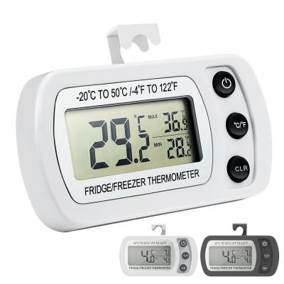 China Digital Easy Operation Fridge Thermometer Waterproof Freezer Room Thermometer for sale