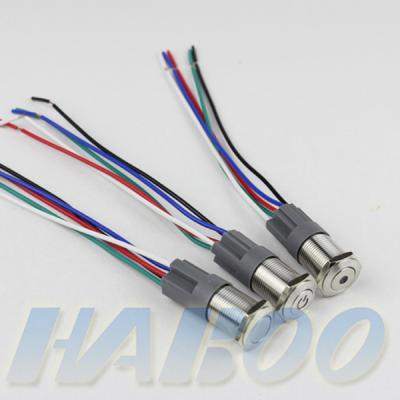 China 0.75 mm2 Connectors With Wire For 16mm Metal Push Button Switches Button Connector Plug Socket HB Shell en venta