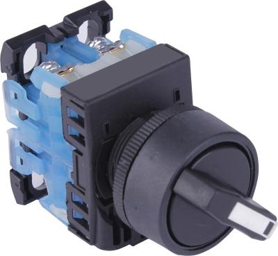 China Plastic HABOO 22mm 2/3position Rotary Selector Switch FUJI Similar long/short handle On-off 10A 600V en venta