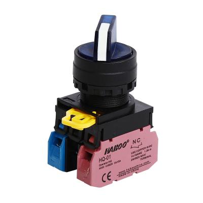 Китай 2position 22mm IDEC similar with LED light 2position selector push button switch 1NO+1NC onoff switch IP65 продается