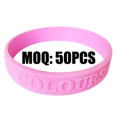 China Custom manufacturer's advertising of an elastic silicone band for sale