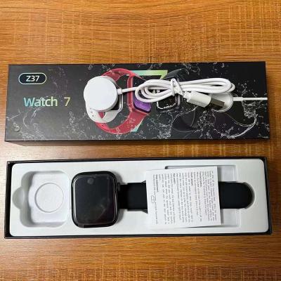 China Waterproof Wifi Smart Watch Z37 7 2022 For Series 7 BT Call Reloj Smart Heart 1.75 Rate Blood Pressure Smartwatch IWO12 13 for sale