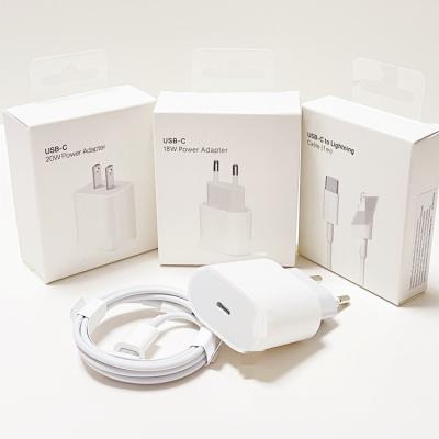 China Convenient Original Type C USA Quick Charger QC 3.0 Adapter 20W Palladium Wall Charger Quick Charging USB-C Wall Charger Adapter EU UK 18W Plug Fast Charging for sale