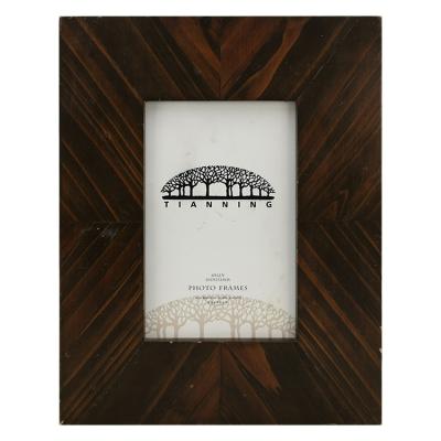 China Pine / Poplar Promotional Goods Using Textured Wood Frame 4x6 Picture Frame Eco - Friendly Office for sale