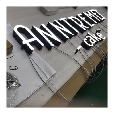 China Energy Saving Letters Illuminate Sign Lights Custom Restaurant Sign Front Led Letter Letreros Led for sale