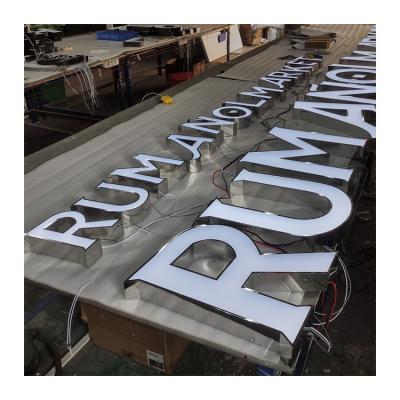 China Energy Saving Custom Shop Signs Led Outdoor Shop Signage Lighting Sign Front Panel For Shops for sale