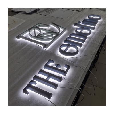 China Energy Saving Acrylic 3D Company Illuminated Channel Letters Backlit Signage Acrylic Letters With Led for sale