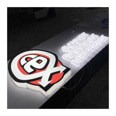 China energy saving 3d alphabet letter custom full acrylic signage led sign 3d luminous acrylic letters for sale