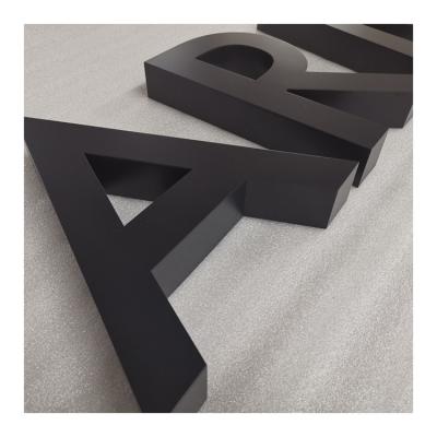 China Buildings stainless steel 3d metal letter signs laser cut letters alphabet metal letters logo sign for living room shop signs 3d buchstaben for sale