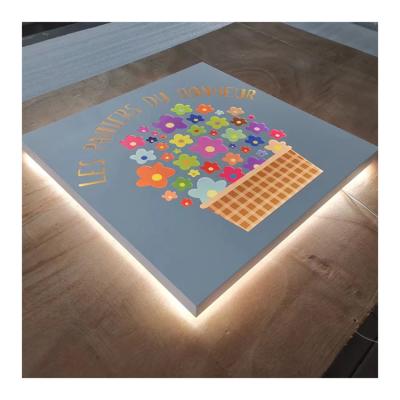 China Adertising custom backlit sign display sign display indoor outdoor signage store signage advertising light box for sale