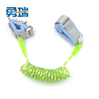 China Retractable Steel Core Child Green Kid Rope Wire Rope Baby Wrist Tie Child Safety Anti Lost Anti Lost Rope Walking Anti Lost for sale