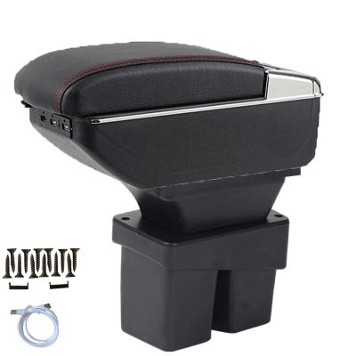 China Fit For HONDA CITY 2005 Fit For HONDA CITY Car Interior Accessories USB Charging Center Seat Armrest Storage Box Cup Holder Car Armrest Box for sale