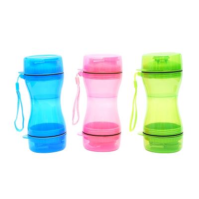 China Sustainable Dog Travel Water Bottle, Portable Water Bottle Pet Dog Drinking Cup Dish Bowl Dispenser For Walking Traveling Hike for sale