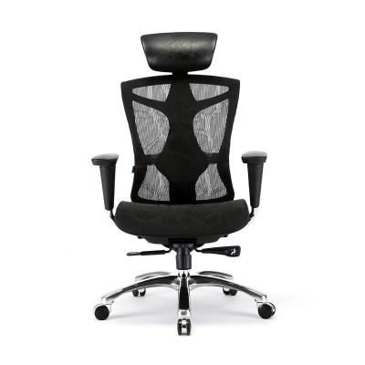 China Best SIHOO V1 Adjustable High Back Conference Design Mesh Office Chair Ergonomic Back Executive For Boss Adjustable for sale