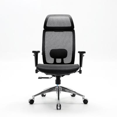 China (Size) Cheap Price Adjustable Factory Make High Back Black Modern Executive Boss Ergonomic Office Chair for sale