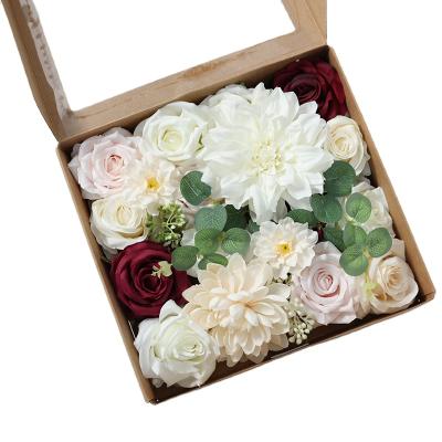 China Hot selling flower box customization of the moment of touch natural Ling can freely customize artificial flowers for sale