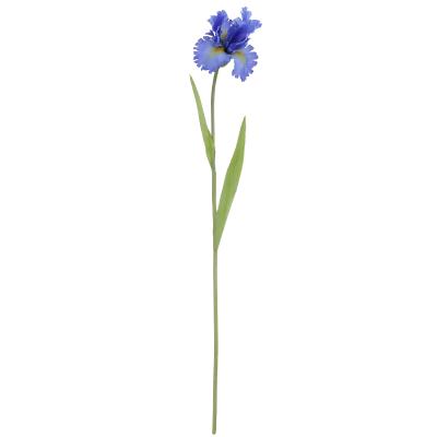 China Large Real Touch Natural Blue Artificial Flowers High Quality Blue Wedding Party Home Decoration Table Centerpiece for sale