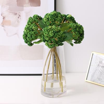 China Artificial natural simple thick fruit hydrangea touch flower arrangement props wedding decoration ornaments hydrangea for sale