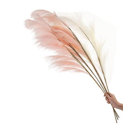 China Hanyu Reed Pampas Grass Manufacturers Artificial Flower Home Deco Artificial Flower Wedding Flowers Home Decoration for sale