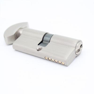 China Brass or euro zinc key and knob mortise profile cylinder door lock cylinder for sale