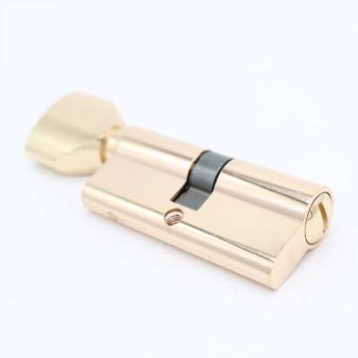 China Brass No Bathroom Lavatory Profile Knob Mortise Head Cylinder for sale