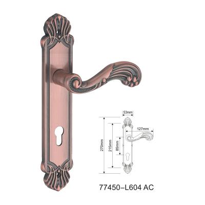 China New type modern alloy door handle universal door attractive price handle for sale