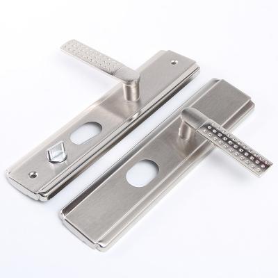 China Modern Economic Custom Design China Security Door Handle Alloy Door Handle for sale