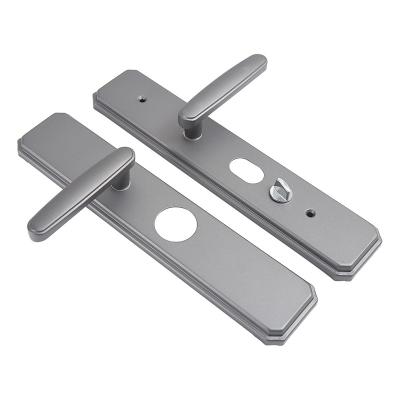 China Modern Economic Custom Design China Security Door Handle Alloy Door Handle for sale