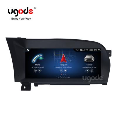 China Ugode 10.25inch Android 11 GPS Car Unit Multimedia Player Visual Main Screen Display For Mercedes Benz S W221 LHD 2006-2012 for sale