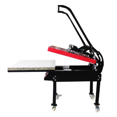 China Large Format Heat Press Sublimation Digital Heat Transfer Machine Double Workstations Plate Type Flatbed Printer Easy Operation for sale