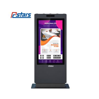 China Touch Screen Signage, Outdoor Digital Rcstars OEM/odm 65 inch outdoor lcd monitor with air conditioner for cooling and heating system for sale