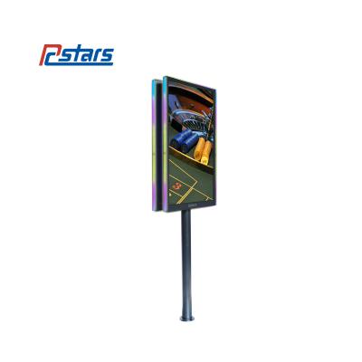 China Touch Screen Rcstars Double Screens 22 Inch LCD Monitor Casino Table Display Device for sale